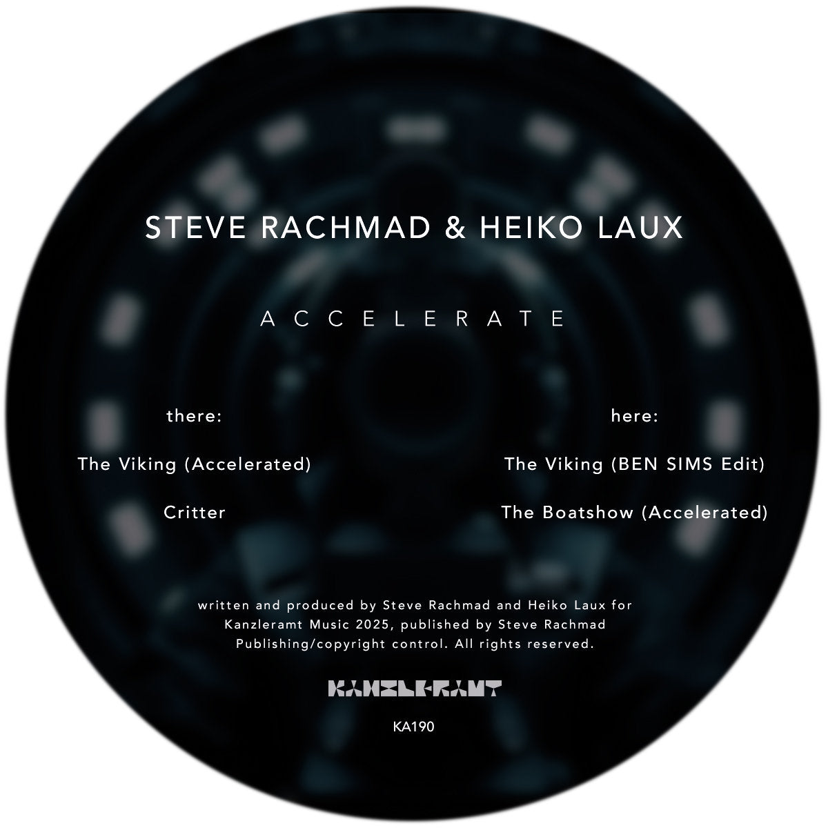 Steve Rachmad & Heiko Laux - Accelerate