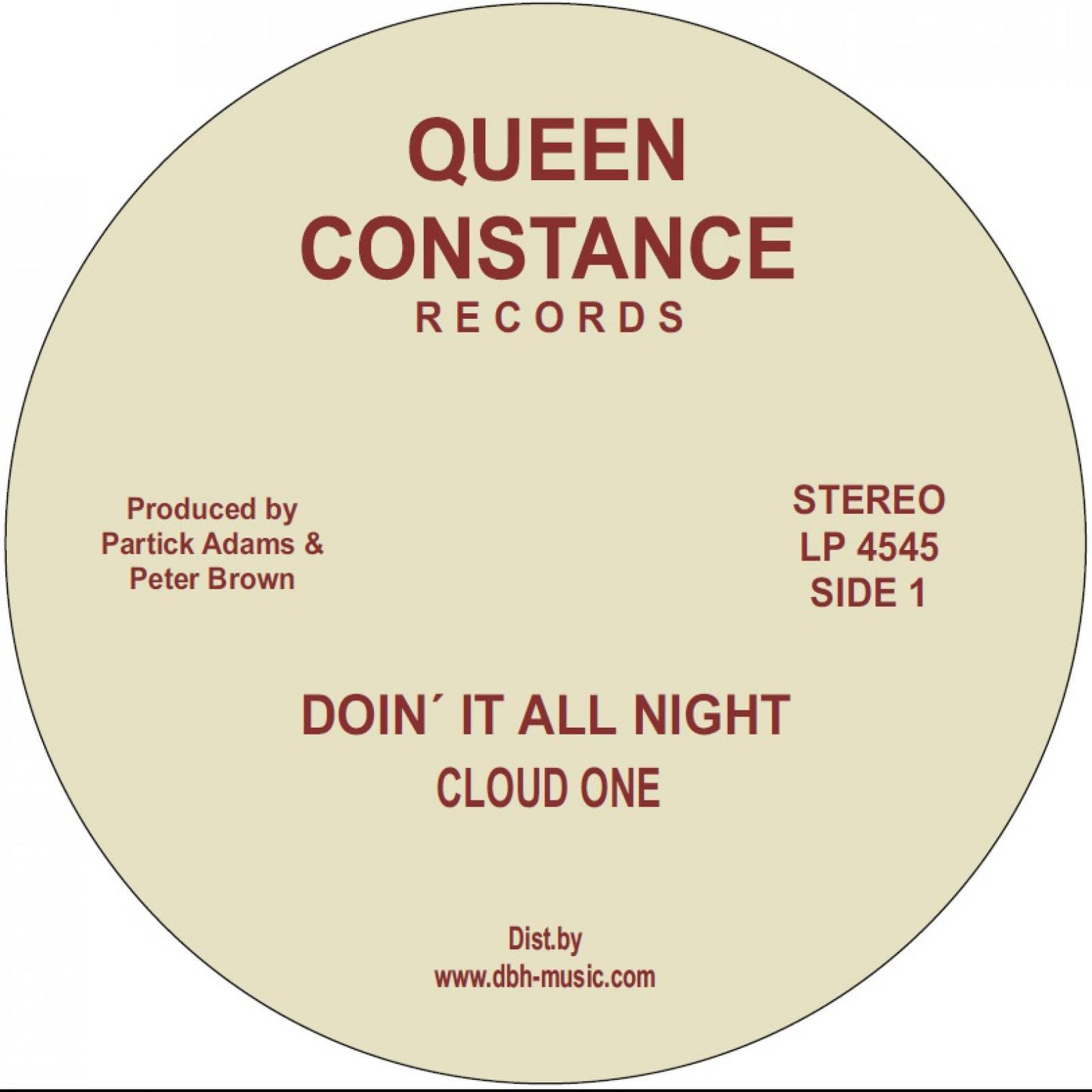 Cloud One - Doin' It All Night