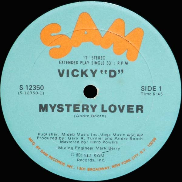 Vicky 'D' - Mystery Lover