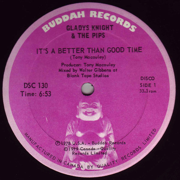 Gladys Knight & The Pips - It's A Better Than Good Time