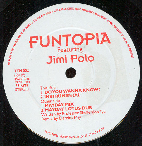 Funtopia Featuring Jimi Polo - Do You Wanna Know?