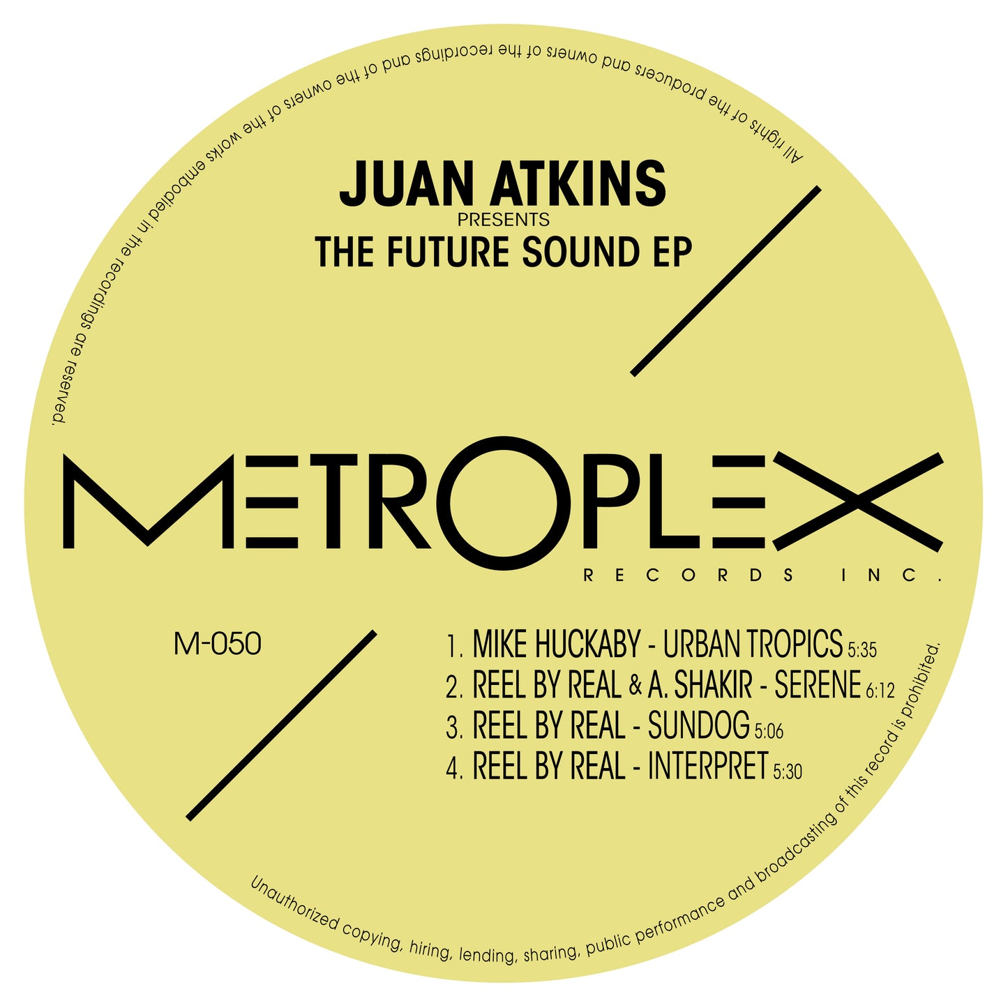 Juan Atkins - The Future Sound EP (Metroplex)