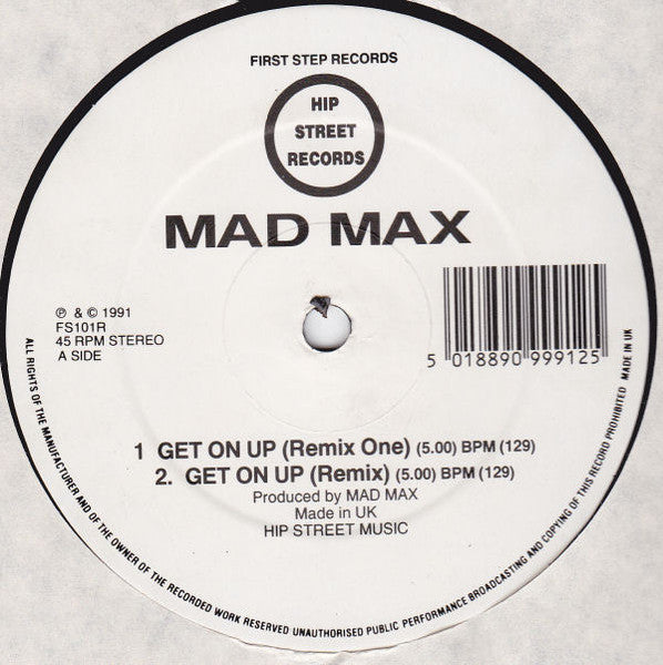 Mad Max - Get On Up (Remix)