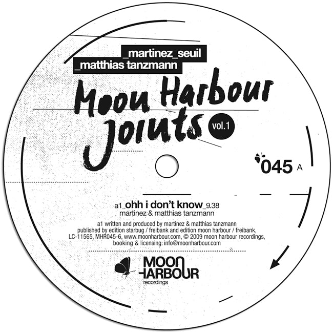 Martinez, Seuil, Matthias Tanzmann - Moon Harbour Joints Vol. 1