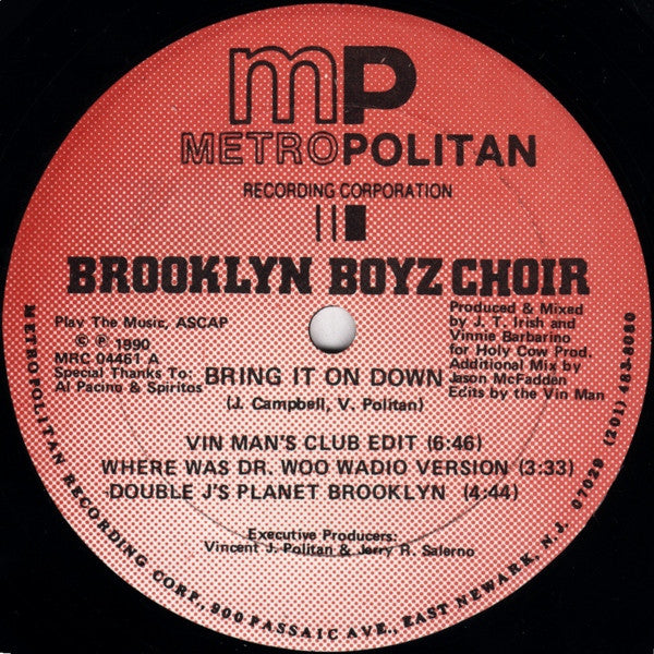 Brooklyn Boyz Choir - Bring It On Down