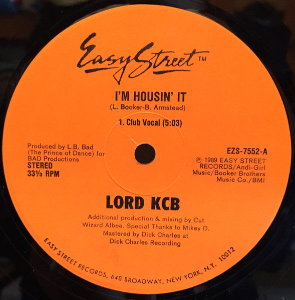 Lord KCB - I'm Housin' It