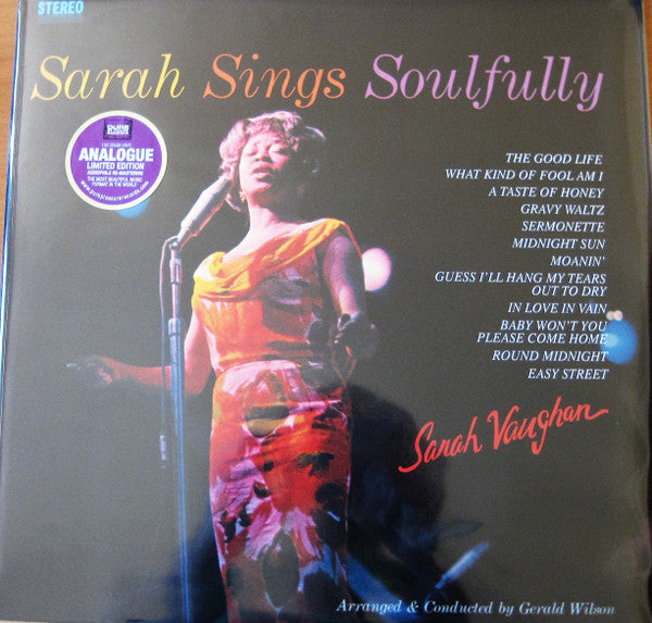 Sarah Vaughan - Sarah Sings Soulfully