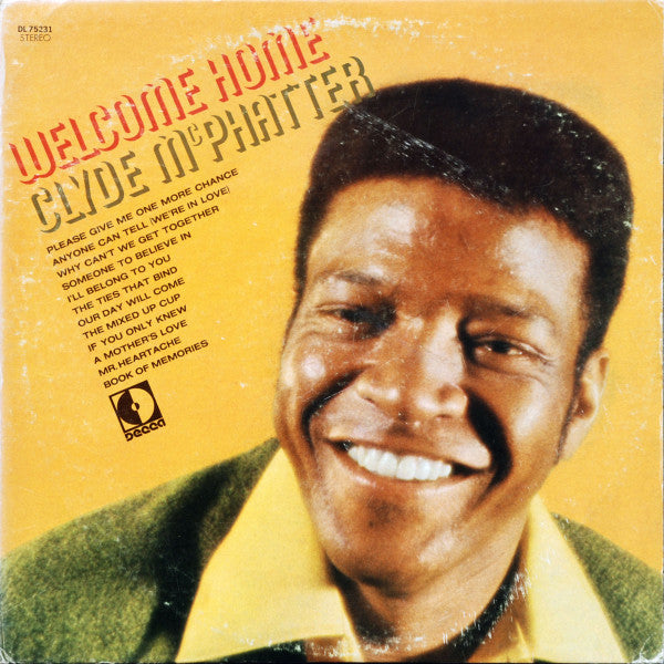 Clyde McPhatter - Welcome Home