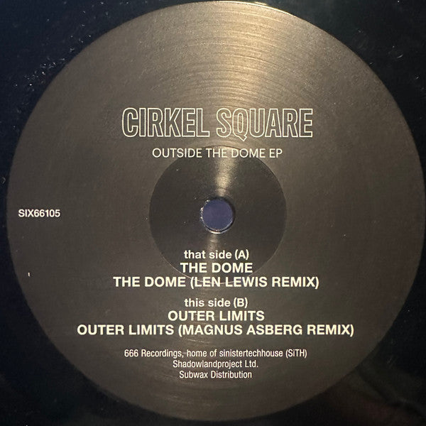 Cirkel Square - Outside the Dome EP