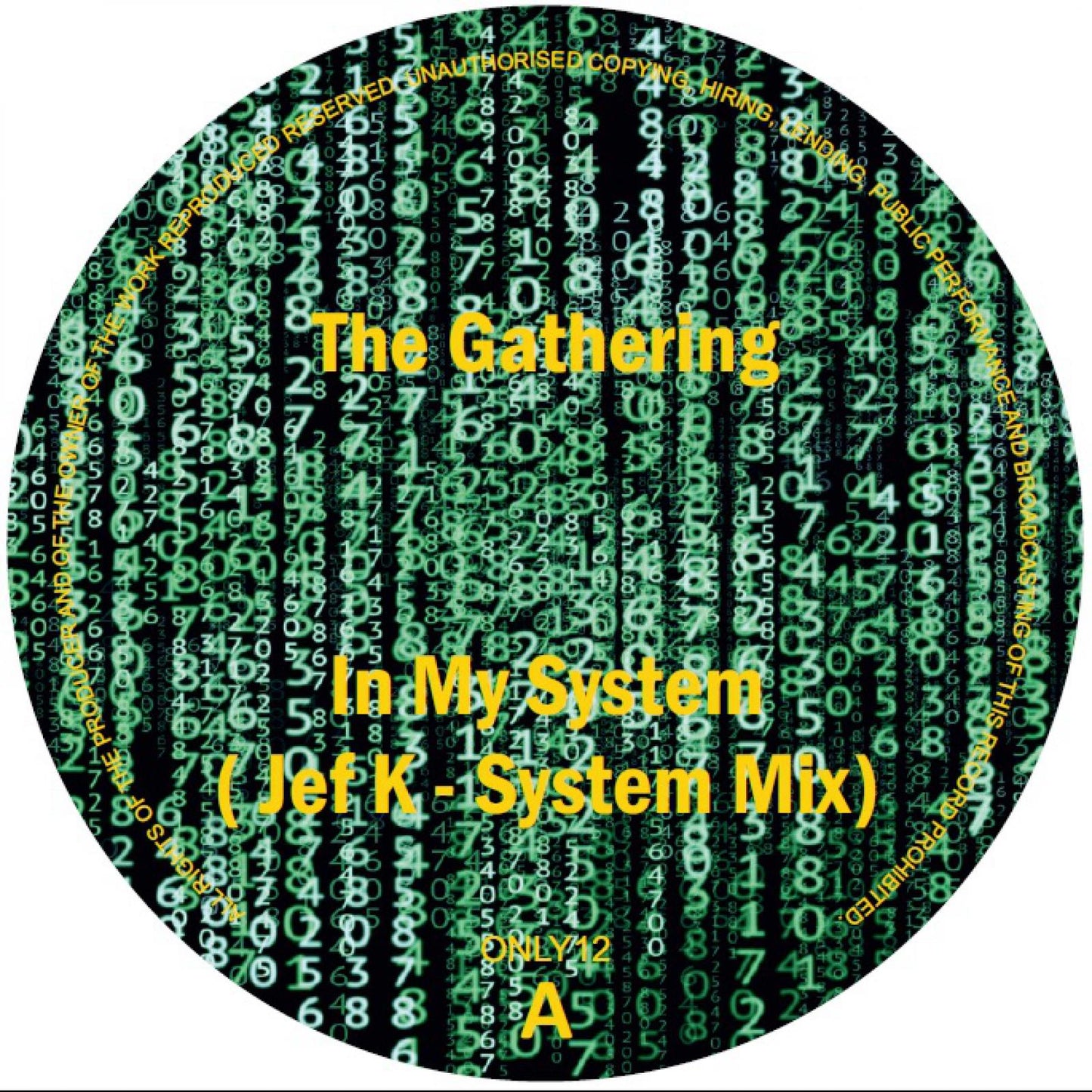 The Gathering - In My System (Jef K RMX)