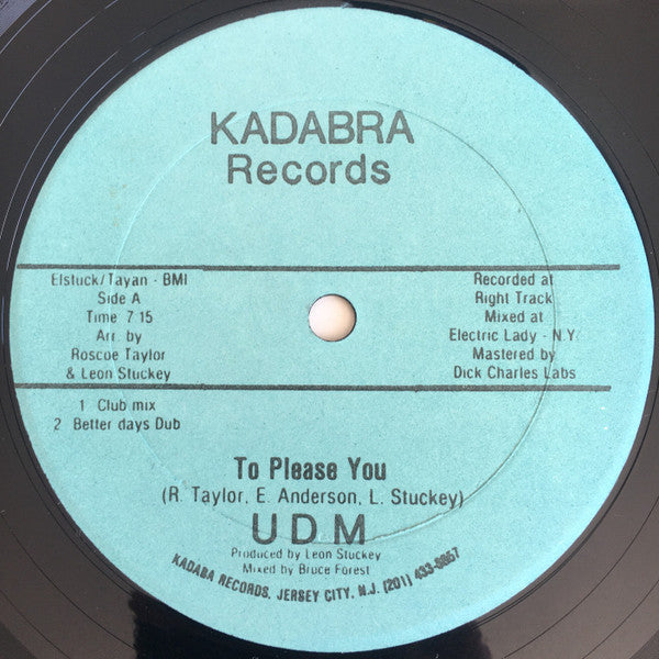 UDM - To Please You