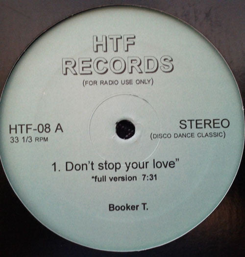 Booker T. Jones - Don't Stop Your Love