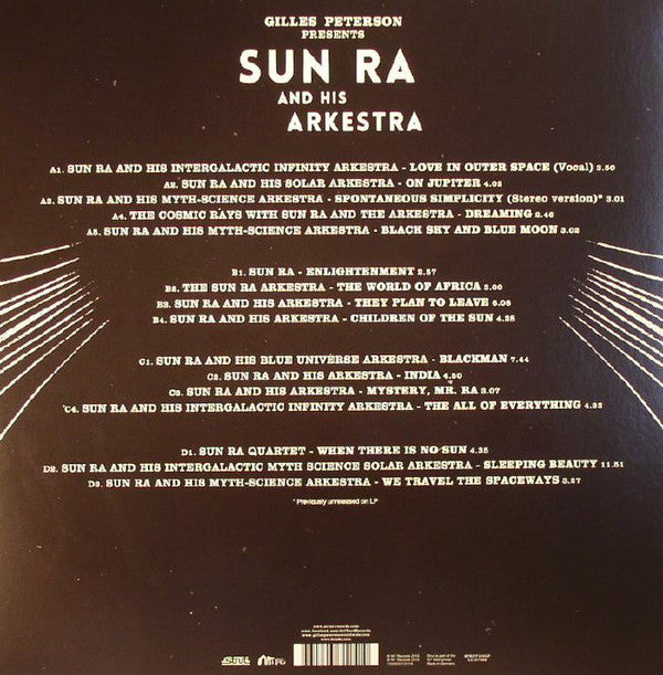 Gilles Peterson presents Sun Ra and his Arkestra