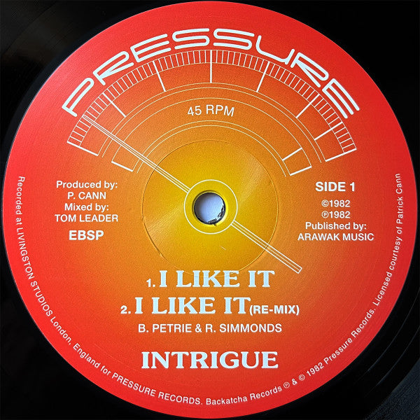 Intrigue - I like it