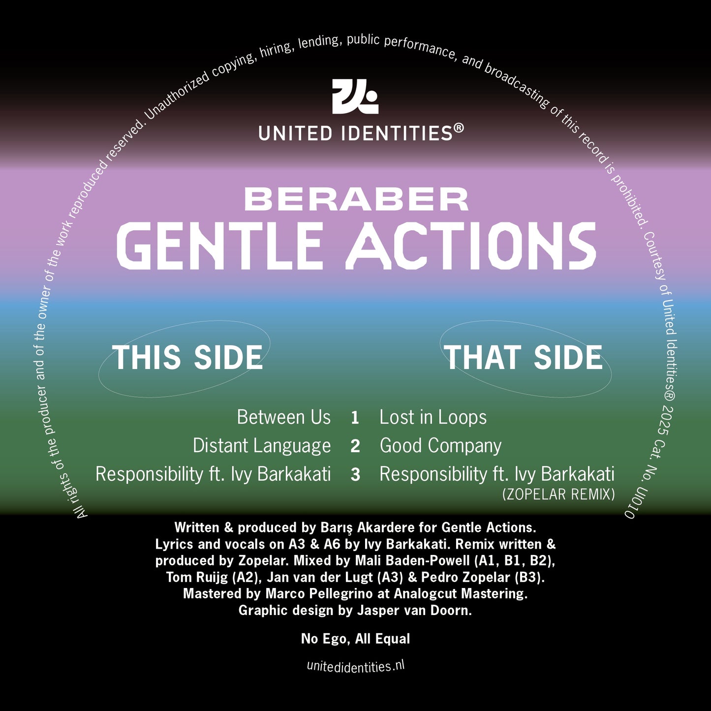 Beraber - Gentle Actions EP