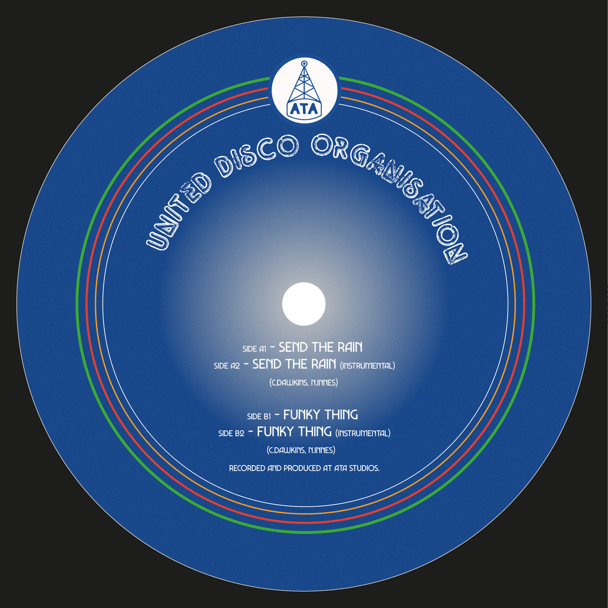 United Disco Organisation - Send The Rain/Funky Thing