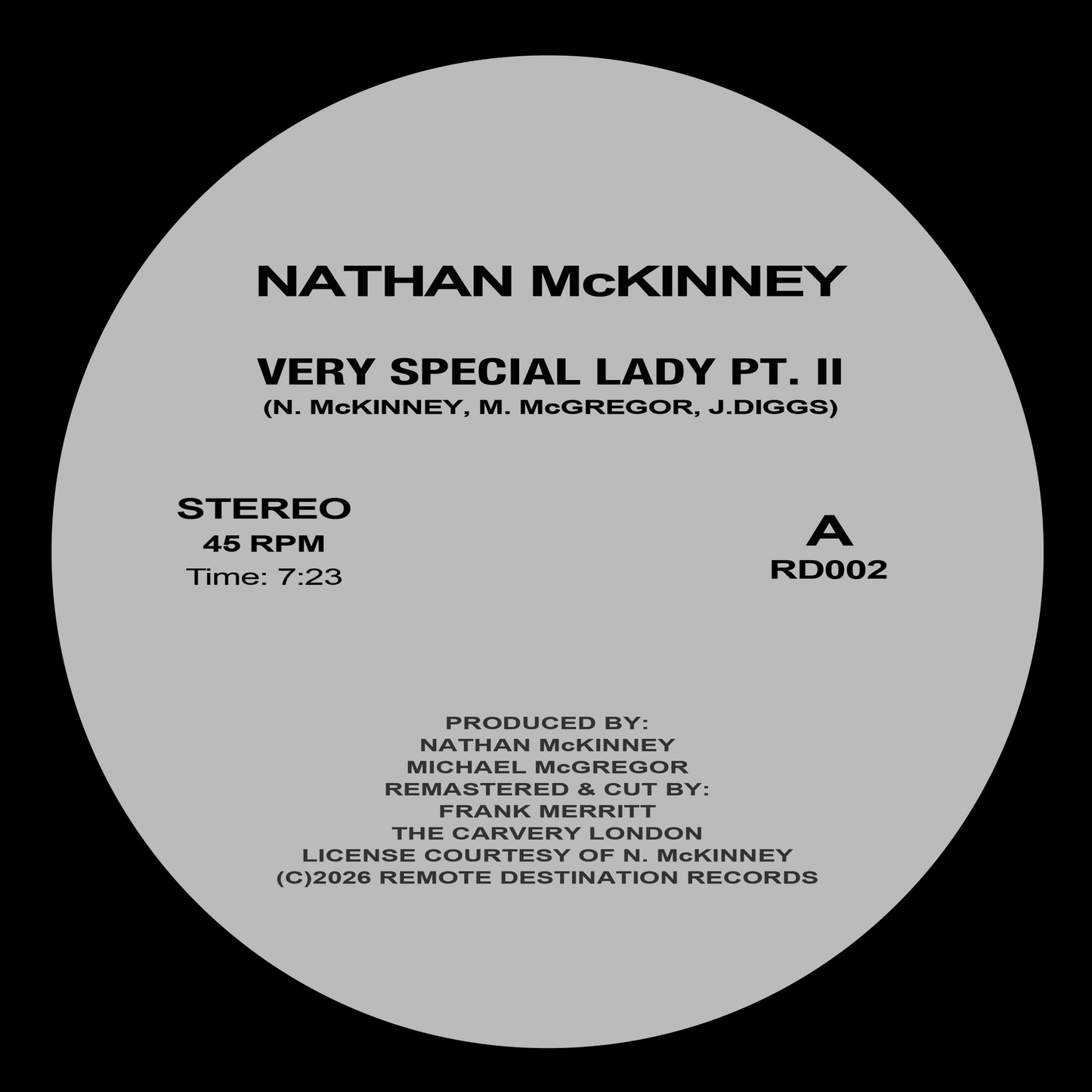 Nathan McKinney - Very Special Lady Pt. II
