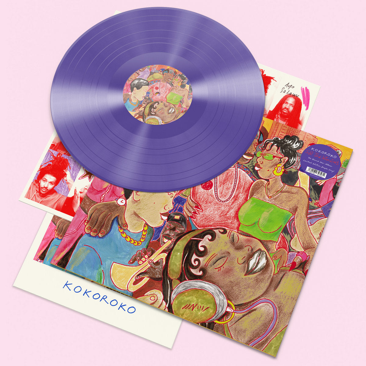 KOKOROKO - purple vinyl tuff times never last