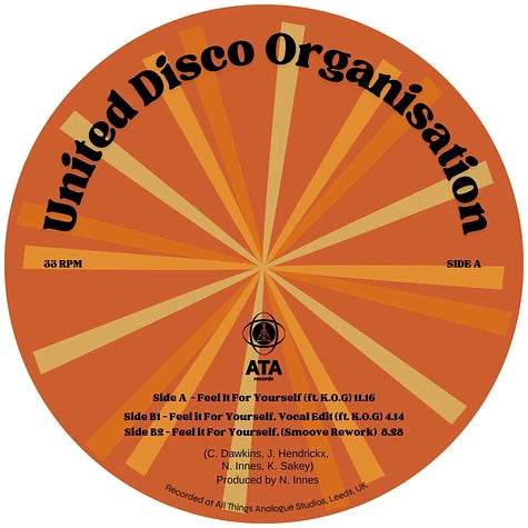 United Disco Association - Feel It For Yourself