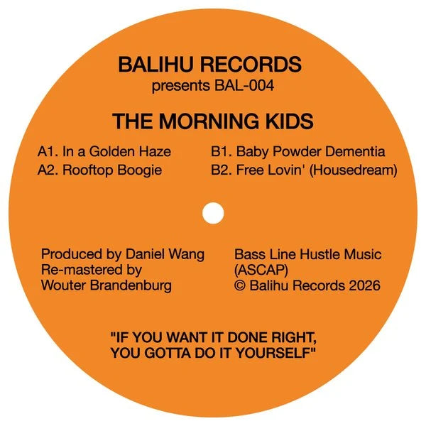 The Morning Kids - In a Golden Haze