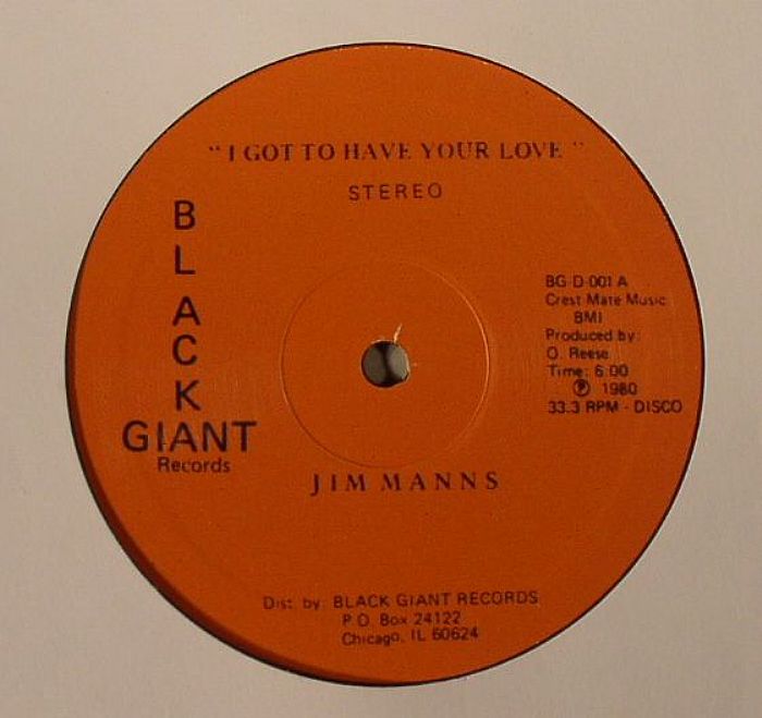 Jim Manns - I Got to Have Your Love