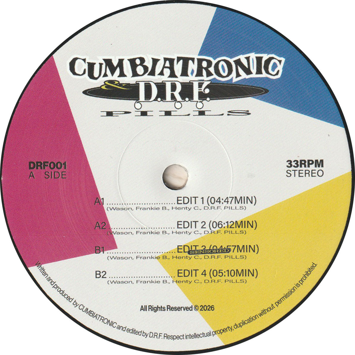 DRF Pills – Cumbia On Pills EP