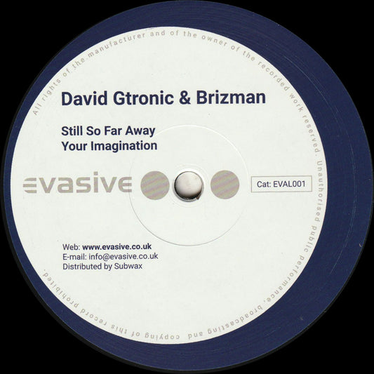 David Gtronic & Brizman - Still So Far Away / Your Imagination