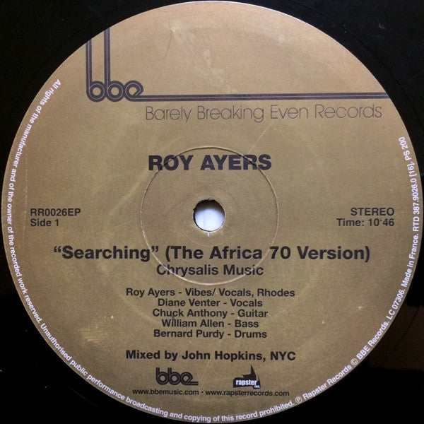 Roy Ayers - Searching / Brand New Feeling