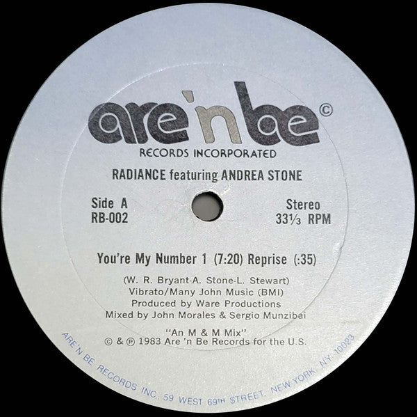 Radiance* Featuring Andrea Stone - You're My Number 1