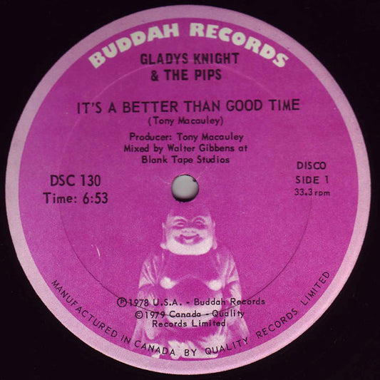 Gladys Knight & The Pips - It's A Better Than Good Time