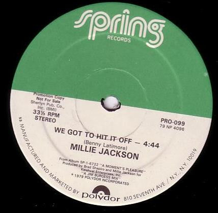 Millie Jackson - We Got To Hit It Off