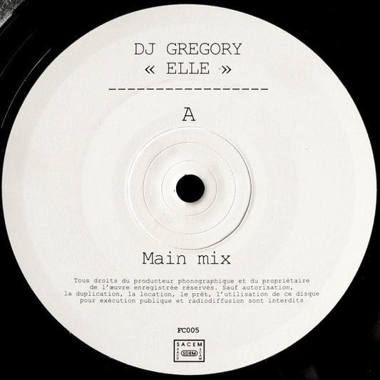 DJ Gregory - Elle