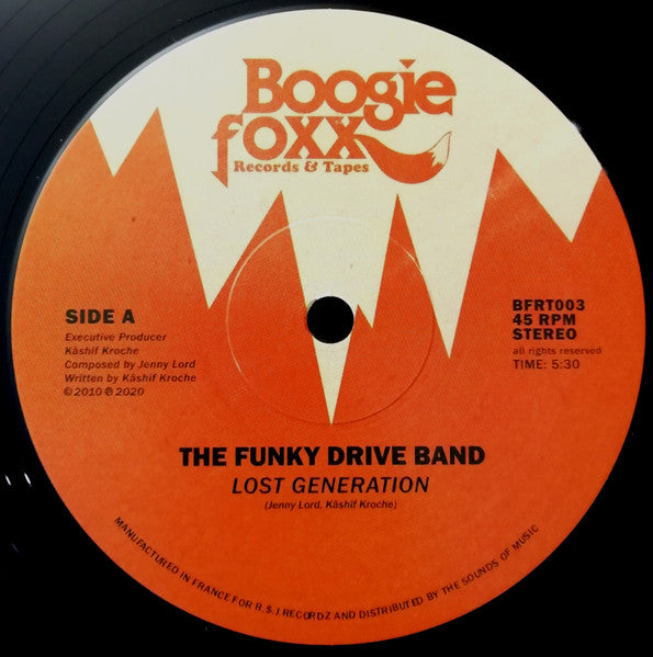 The Funky Drive Band - Lost Generation / She's On My Mind
