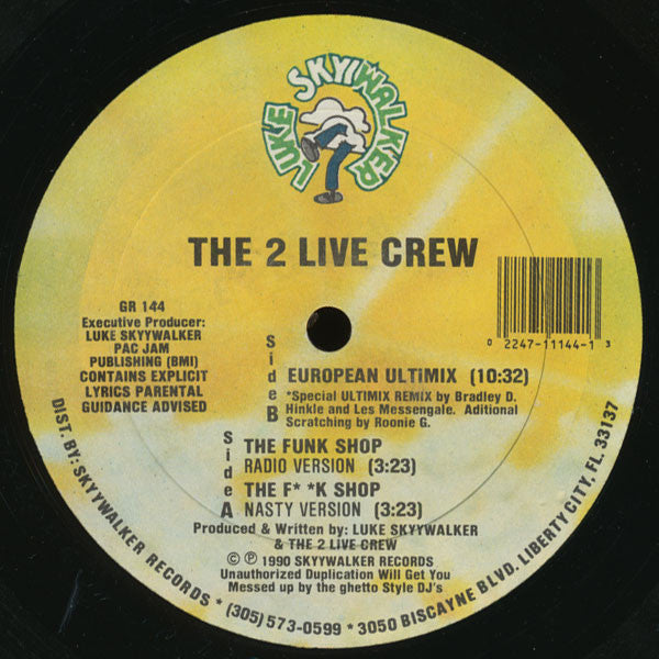 The 2 Live Crew - The Funk Shop