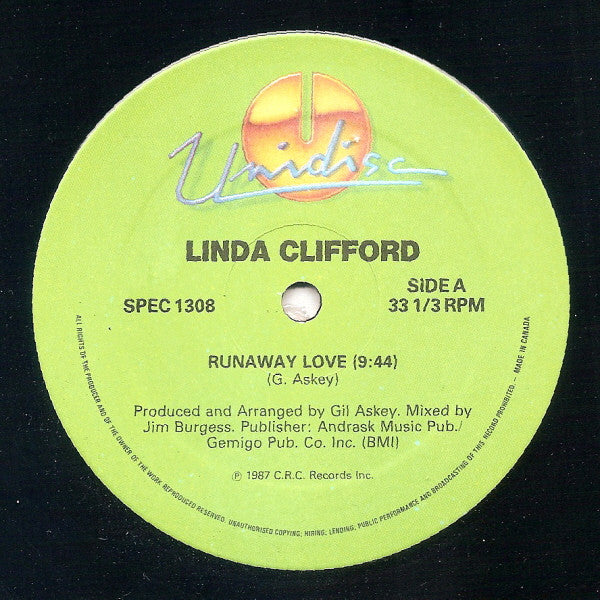Linda Clifford - Runaway Love / Gypsy Lady