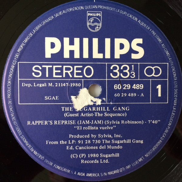 The Sugarhill Gang - Rapper's Reprise (Jam-Jam)