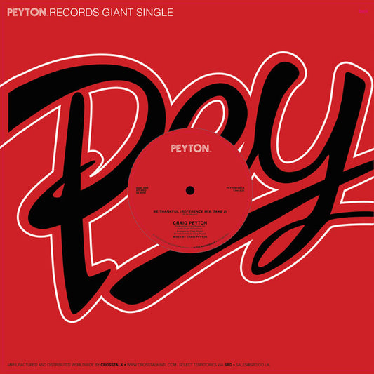Craig Peyton - Be Thankful