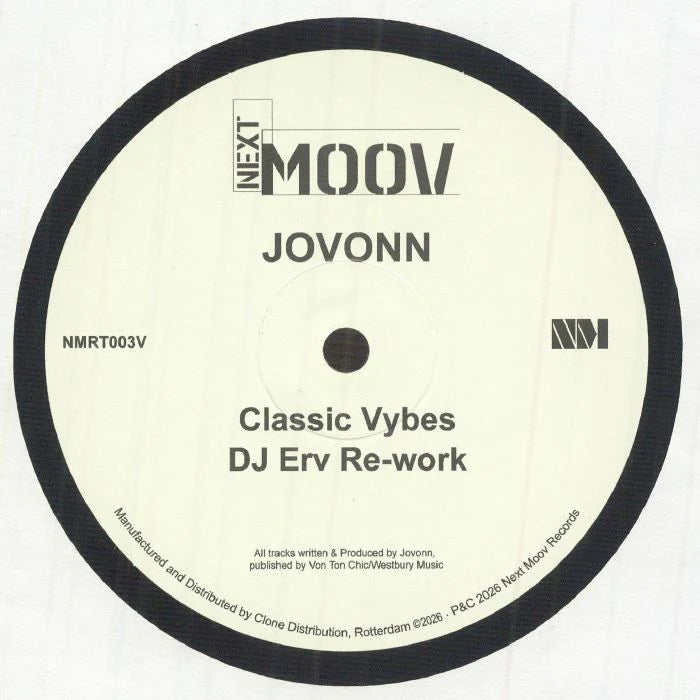Jovonn - Classic Vybes / Mystery (DJ Erv Reworks)