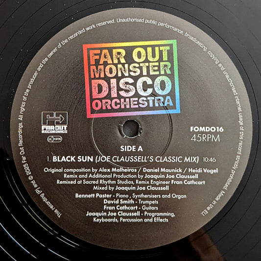 Far Out Monster Disco Orchestra - Black Sun (Joe Claussell Remixes)