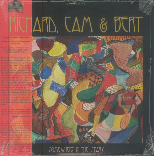 Richard Cam & Bert - Somewhere In The Stars LP