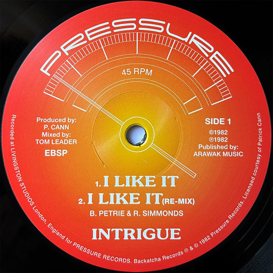 Intrigue - I like it