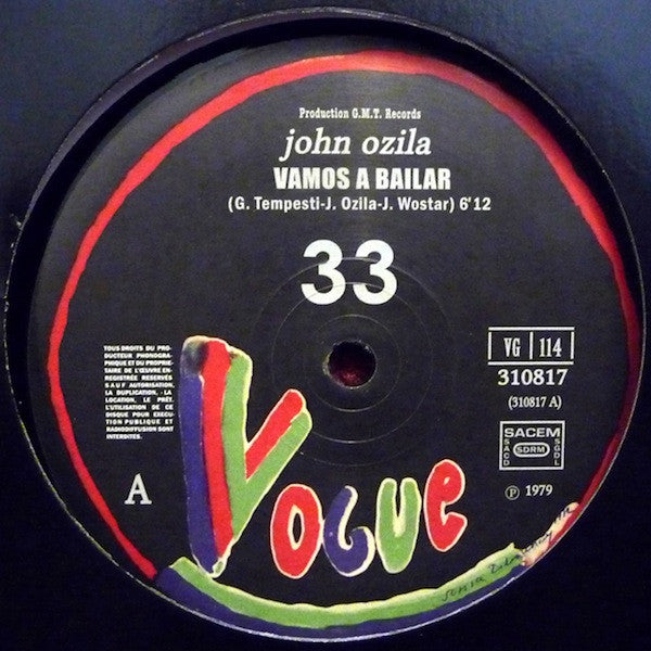 John Ozila - Funky Boogie / Vamos A Balair