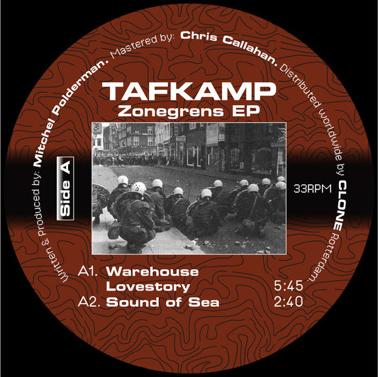 Tafkamp - Zonegrens