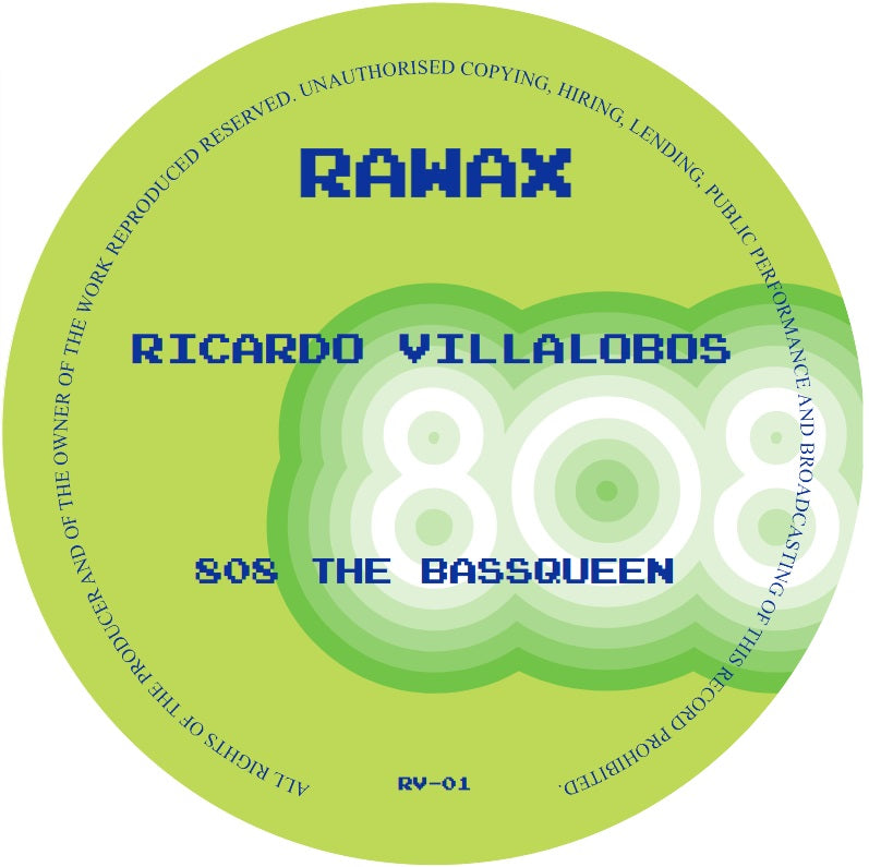 Ricardo Villalobos 808 The Bassqueen 12"