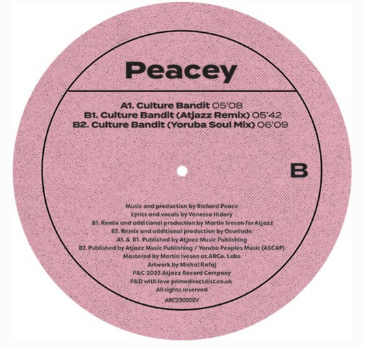 Peacey - Culture Bandit Feat Vanessa Hidary