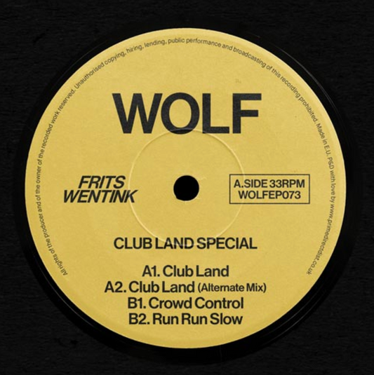 Frits Wentink - Club Land Special