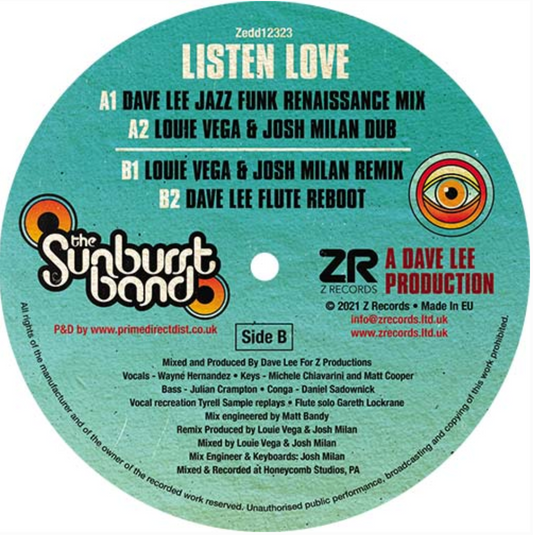 The Sunburst Band - Listen Love