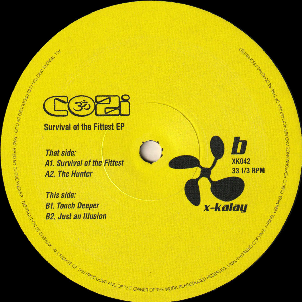 Cozi - Survival of the fittest EP