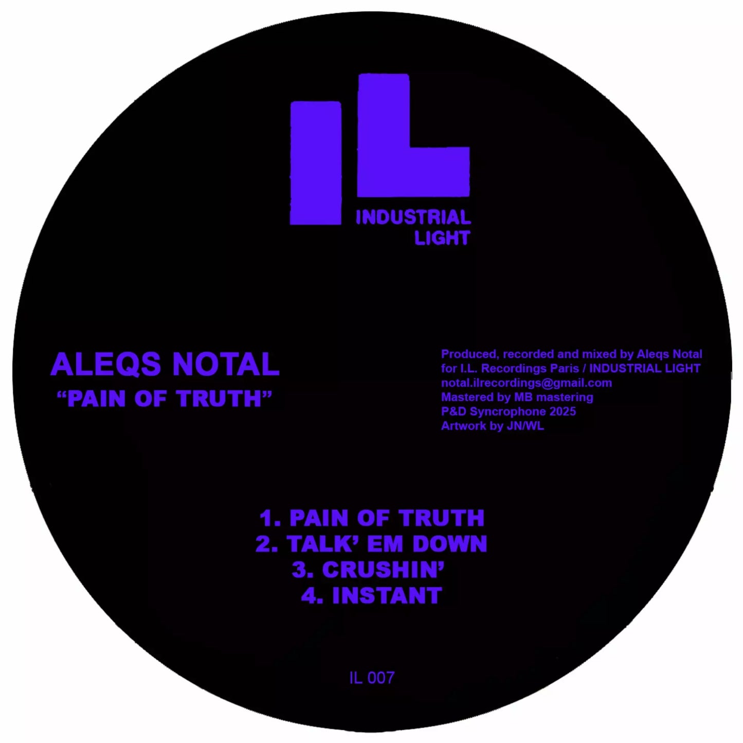 Aleqs Notal - Pain Of Truth EP