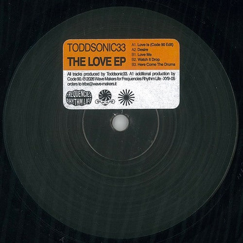 TODDSONIC33 - THE LOVE EP